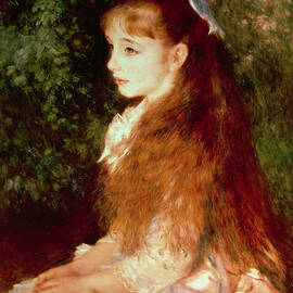  Portrait of Mademoiselle Irene Cahen d'Anvers by Pierre Auguste Renoir