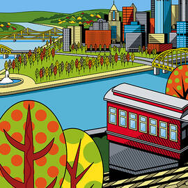 Fall from above II by Ron Magnes