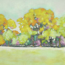 Golden Landscape Ii by Chariklia Zarris