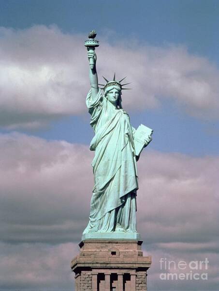 Statue of Liberty on Liberty Island Wall Art