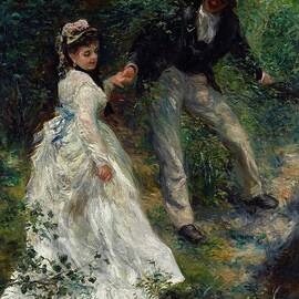 La Promenade by Pierre-auguste Renoir