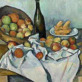 The Basket Of Apples by Paul Cezanne