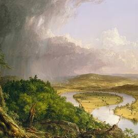 The Oxbow by Thomas Cole by Mango Art