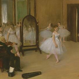 The Dancing Class by Edgar Degas