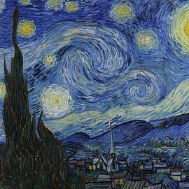 The Starry Night by Vincent Van Gogh
