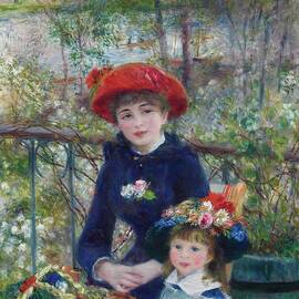 Two Sisters by Pierre-auguste Renoir