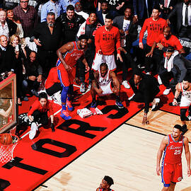 Kawhi Leonard by Mark Blinch