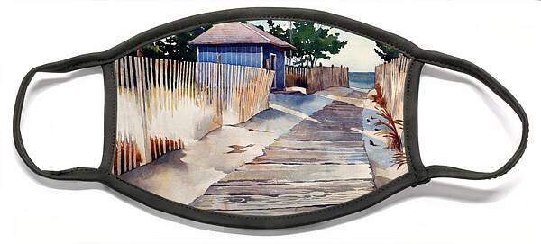 Boardwalk to the Beach Face Mask