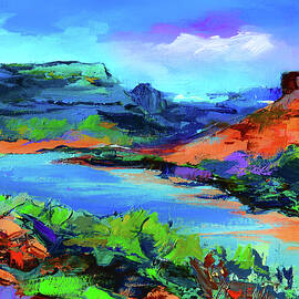 Along Colorado River - Utah by Elise Palmigiani