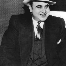 American Gangster Al Capone by Underwood Archives