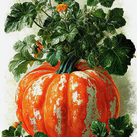 Autumn Gourd and Vine 
