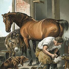 Blacksmith by Edwin Landseer