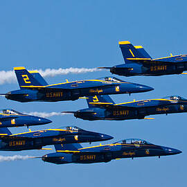 Blue Angels by Adam Romanowicz