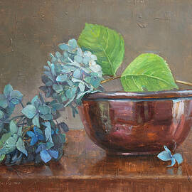 Blue Hydrangea by Svetlana Orinko