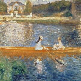 Boating on the Seine by Pierre Auguste Renoir