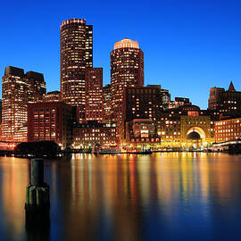 Boston Aglow by Rick Berk