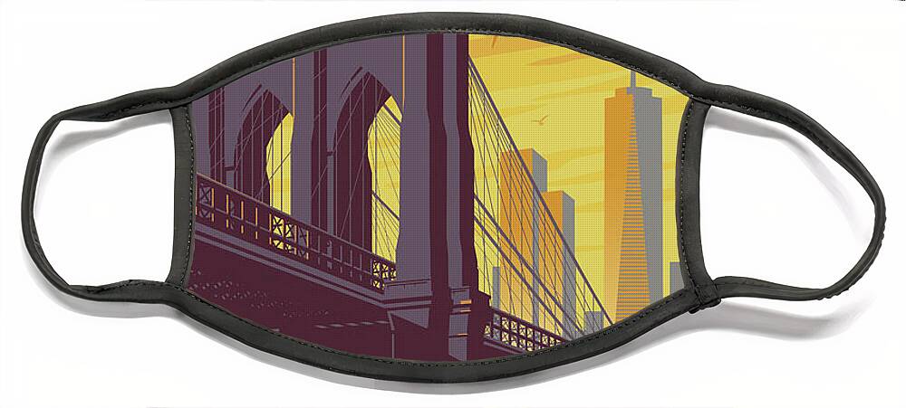 Travel Posters Face Masks for Sale