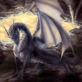 Cave Dragon by Rob Carlos