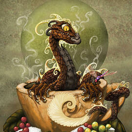 Coffee Dragon by Stanley Morrison