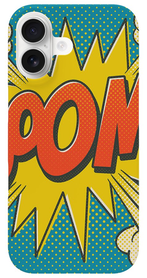 Comic Pop Art Explosion iPhone Case