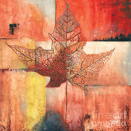 Contemporary Leaf 2 by Debbie DeWitt