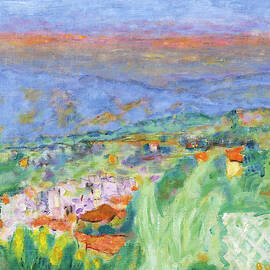 Countryside near Le Cannet by Pierre Bonnard