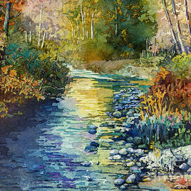 Creekside Tranquility by Hailey E Herrera