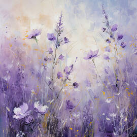 Dance of the Lavender Flowers by Lourry Legarde