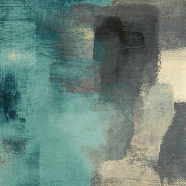 Downtown Blue Rain I by Lanie Loreth