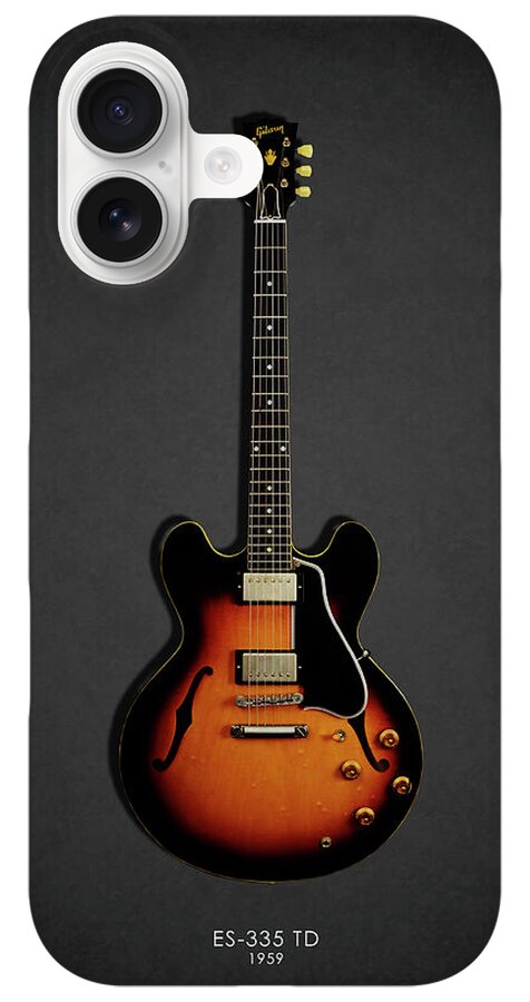 Vintage ES-335 Electric Guitar iPhone Case