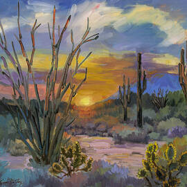 God's Day - Sonoran Desert by Diane McClary