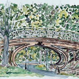 Gothic Bridge, Central Park by Anthony Butera