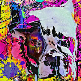 Graffiti growl boss abstract