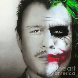 Heath Ledger / Joker by Christian Chapman Art