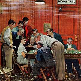 Holdout by Norman Rockwell