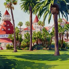 Hotel Del Coronado by Mary Helmreich