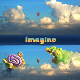 Imagine snail and ogre by Aaron Blaise