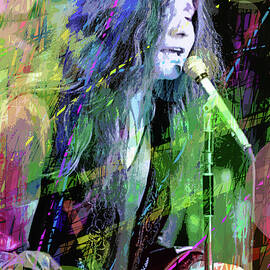 JANIS JOPLIN BLUE by David Lloyd Glover