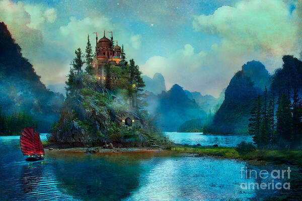 Enchanted Island Fortress Wall Art
