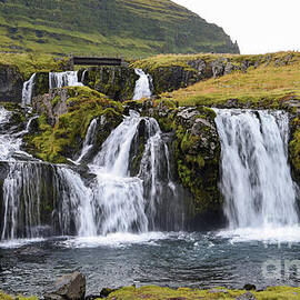 Kirkjufellsfoss Waterfall in West Iceland