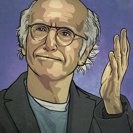 Larry David by Miggs The Artist
