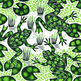 Leaping Frogs by Nat Morley