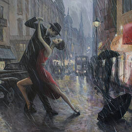 Life is a Dance in The Rain by Adrian Borda