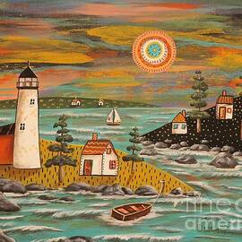 Lighthouse Sail by Karla Gerard