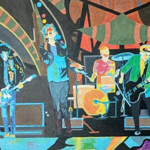 Rock Bands Art Competition