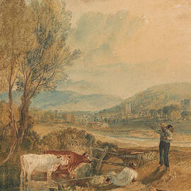 Lulworth Castle Dorset by Joseph Mallord William Turner