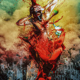 Masochistic Artist.  by Mario Sanchez Nevado