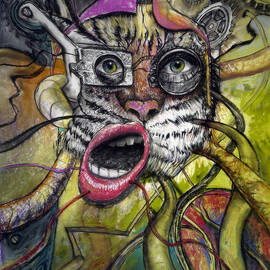 Mechanical Tiger Girl by Frank Robert Dixon