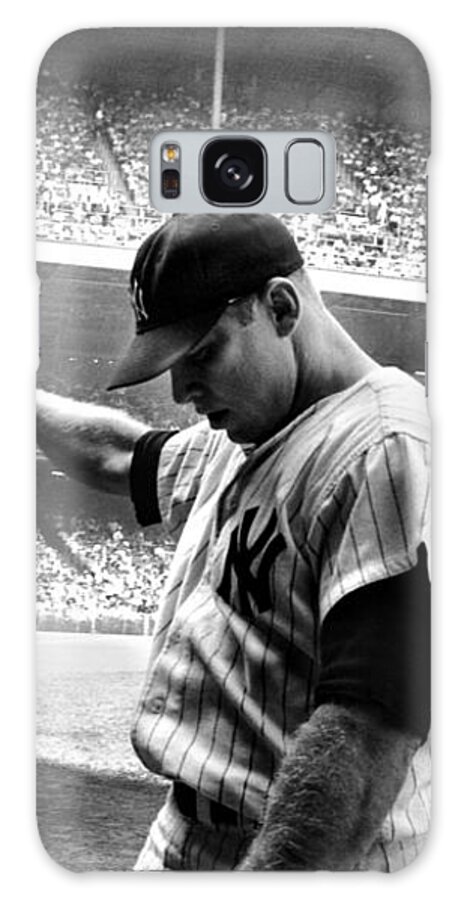 Baseball Legend at Yankee Stadium Galaxy Case