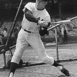 Mickey Mantle Poster by Gianfranco Weiss